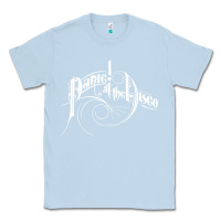 Dusty Blue PANIC! AT THE DISCO Classic Tee - linhVisuals