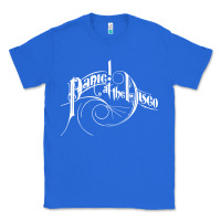 True Royal PANIC! AT THE DISCO Classic Tee - linhVisuals