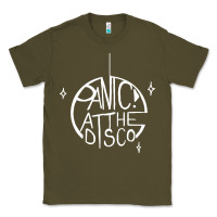 Army Green PANIC! AT THE DISCO Classic Tee - linhVisuals