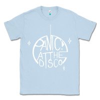 Dusty Blue PANIC! AT THE DISCO Classic Tee - linhVisuals