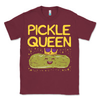 Burgundy are you the pickle queen womens funny pickle gifts premium t shirt Classic Tee - linhVisuals