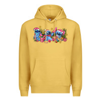 Antique Gold pink christmas stitch and gifts Premium Hoodie - AdoDesignShop
