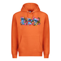 Carrot pink christmas stitch and gifts Premium Hoodie - AdoDesignShop