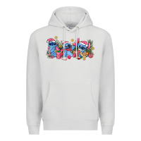 Dove Grey pink christmas stitch and gifts Premium Hoodie - AdoDesignShop