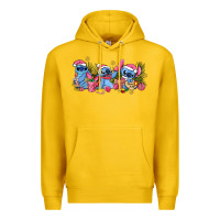 Lemon pink christmas stitch and gifts Premium Hoodie - AdoDesignShop