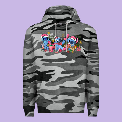 Pink Christmas Stitch And Gifts Premium Hoodie Designed By Adodesignshop