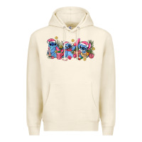 Tofu pink christmas stitch and gifts Premium Hoodie - AdoDesignShop