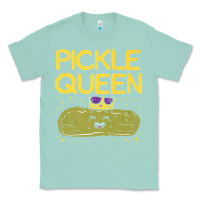 Seafoam are you the pickle queen womens funny pickle gifts premium t shirt Classic Tee - linhVisuals