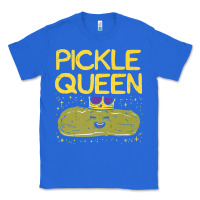 True Royal are you the pickle queen womens funny pickle gifts premium t shirt Classic Tee - linhVisuals