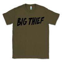 Army Green BIG THIEF Classic Tee - linhVisuals