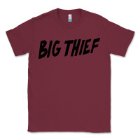 Burgundy BIG THIEF Classic Tee - linhVisuals