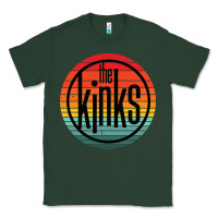 Sports Green The Kinks Vintage Music Retro Classic Tee - linhVisuals