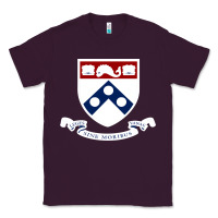 Plum upenn shield with banner Classic Tee - linhVisuals