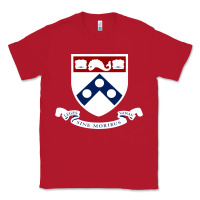 Red upenn shield with banner Classic Tee - linhVisuals