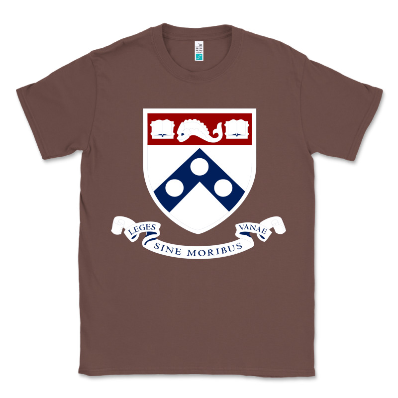 Upenn Shield With Banner Classic Tee by linhVisuals | Teevron