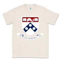 Natural upenn shield with banner Classic Tee - linhVisuals