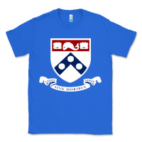 True Royal upenn shield with banner Classic Tee - linhVisuals