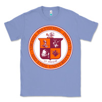Colony Blue virginia tech seal Classic Tee - linhVisuals