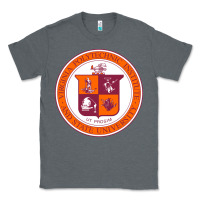 Charcoal Heather virginia tech seal Classic Tee - linhVisuals