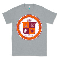 Heather Grey virginia tech seal Classic Tee - linhVisuals