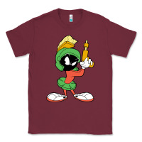 Burgundy marvin the martian looney Classic Tee - linhVisuals