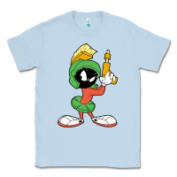 Dusty Blue marvin the martian looney Classic Tee - linhVisuals