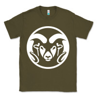 Army Green colorado state rams Classic Tee - linhVisuals
