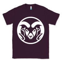 Plum colorado state rams Classic Tee - linhVisuals