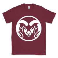 Burgundy colorado state rams Classic Tee - linhVisuals