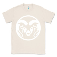 Natural colorado state rams Classic Tee - linhVisuals