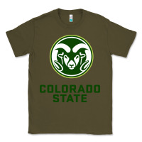 Army Green colorado state rams Classic Tee - linhVisuals