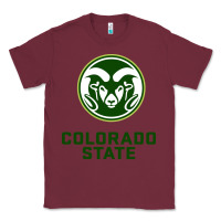 Burgundy colorado state rams Classic Tee - linhVisuals