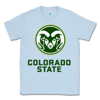 Dusty Blue colorado state rams Classic Tee - linhVisuals