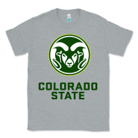 Heather Grey colorado state rams Classic Tee - linhVisuals