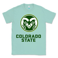 Seafoam colorado state rams Classic Tee - linhVisuals