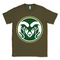 Army Green colorado state rams Classic Tee - linhVisuals