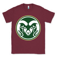 Burgundy colorado state rams Classic Tee - linhVisuals