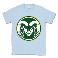 Dusty Blue colorado state rams Classic Tee - linhVisuals