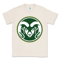 Natural colorado state rams Classic Tee - linhVisuals