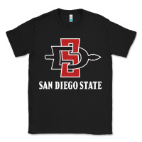 Black san diego state aztecs Classic Tee - linhVisuals