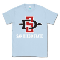 Dusty Blue san diego state aztecs Classic Tee - linhVisuals