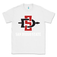 White san diego state aztecs Classic Tee - linhVisuals