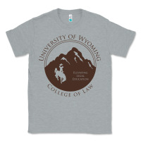 Heather Grey university of wyoming cowboys Classic Tee - linhVisuals