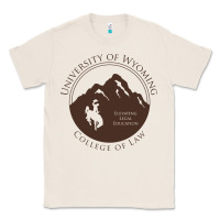 Natural university of wyoming cowboys Classic Tee - linhVisuals