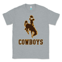 Heather Grey university of wyoming cowboys Classic Tee - linhVisuals