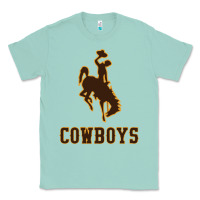 Seafoam university of wyoming cowboys Classic Tee - linhVisuals