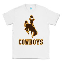 White university of wyoming cowboys Classic Tee - linhVisuals