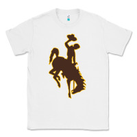 White university of wyoming cowboys Classic Tee - linhVisuals