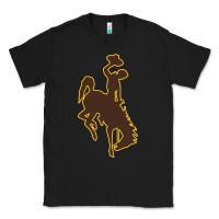 Black university of wyoming cowboys Classic Tee - linhVisuals