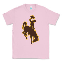 Bubblegum Pink university of wyoming cowboys Classic Tee - linhVisuals